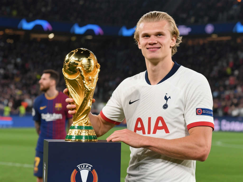 哈兰德荣膺欧洲金靴：57战狂轰56球